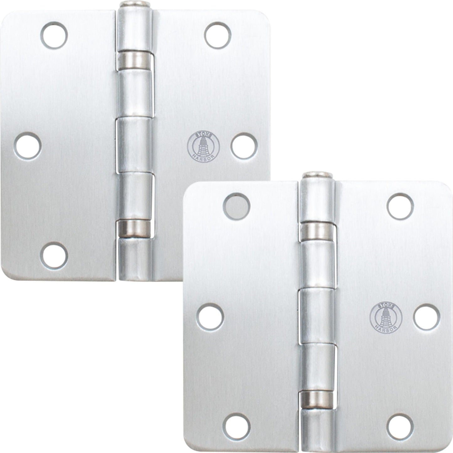 3-1/2" Ball-Bearing Door Hinges, 1/4" Radius Corner