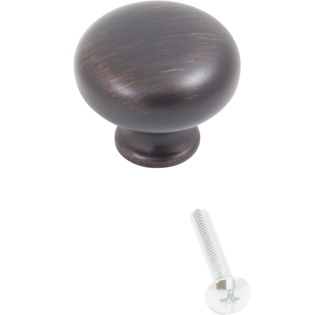 1 1/4" Round Knob