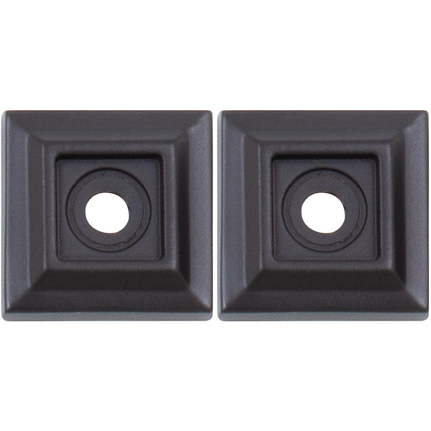Contemporary Square Backplate 2/pk