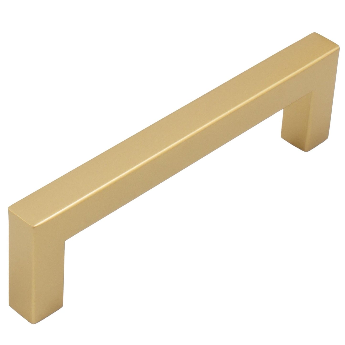 Contemporary Square 96mm Pull, Stainless Steel