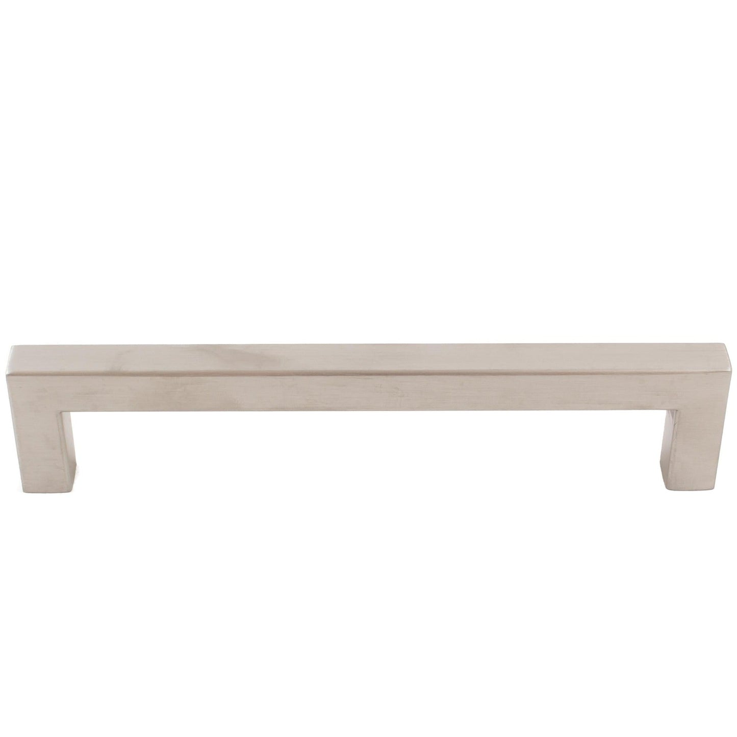 Contemporary Square 128mm Pull, Stainless Steel