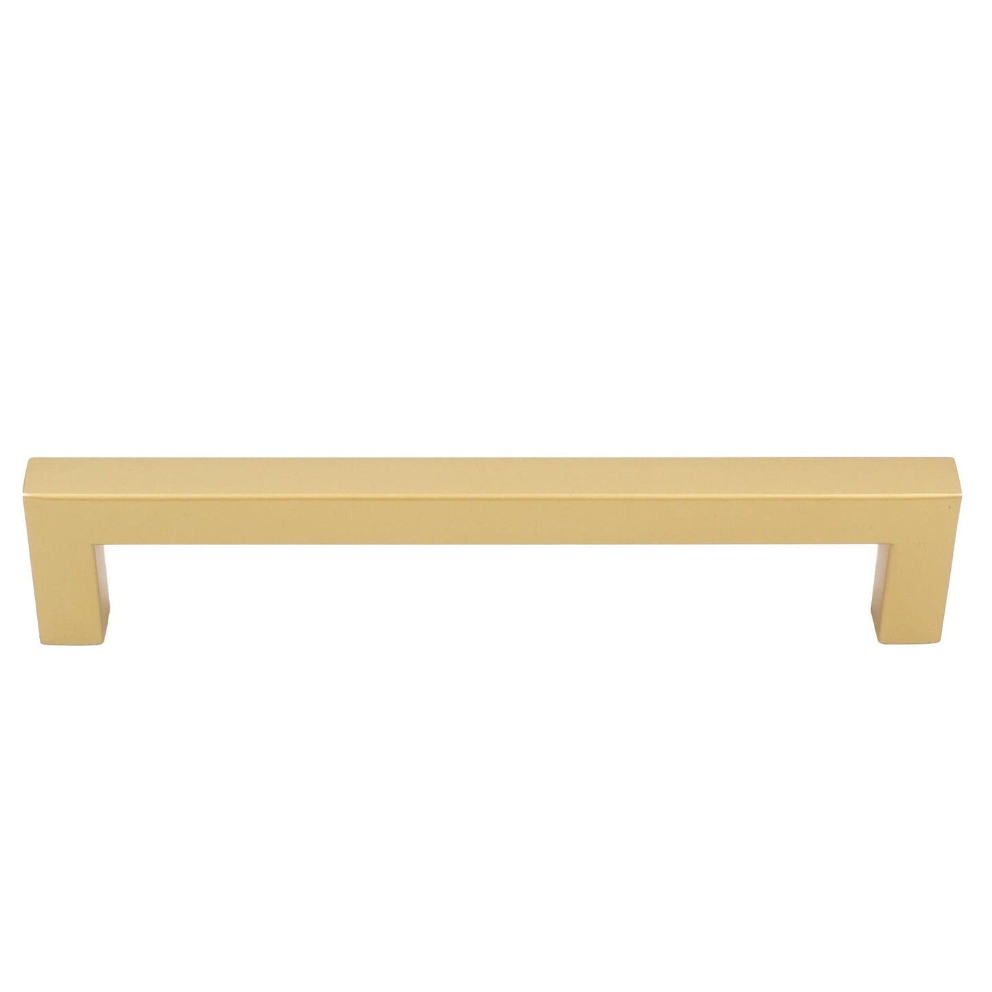 Contemporary Square 128mm Pull, Stainless Steel