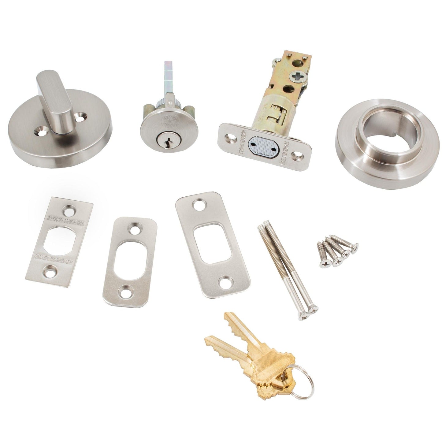Contemporary Round Deadbolt