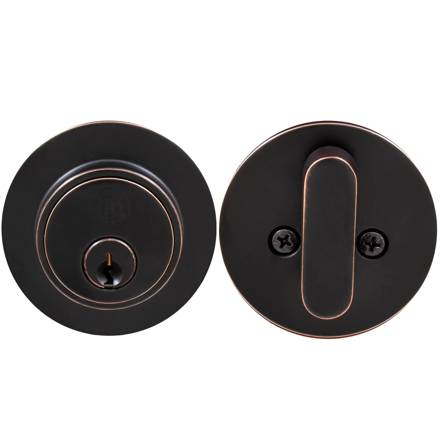 Contemporary Round Deadbolt