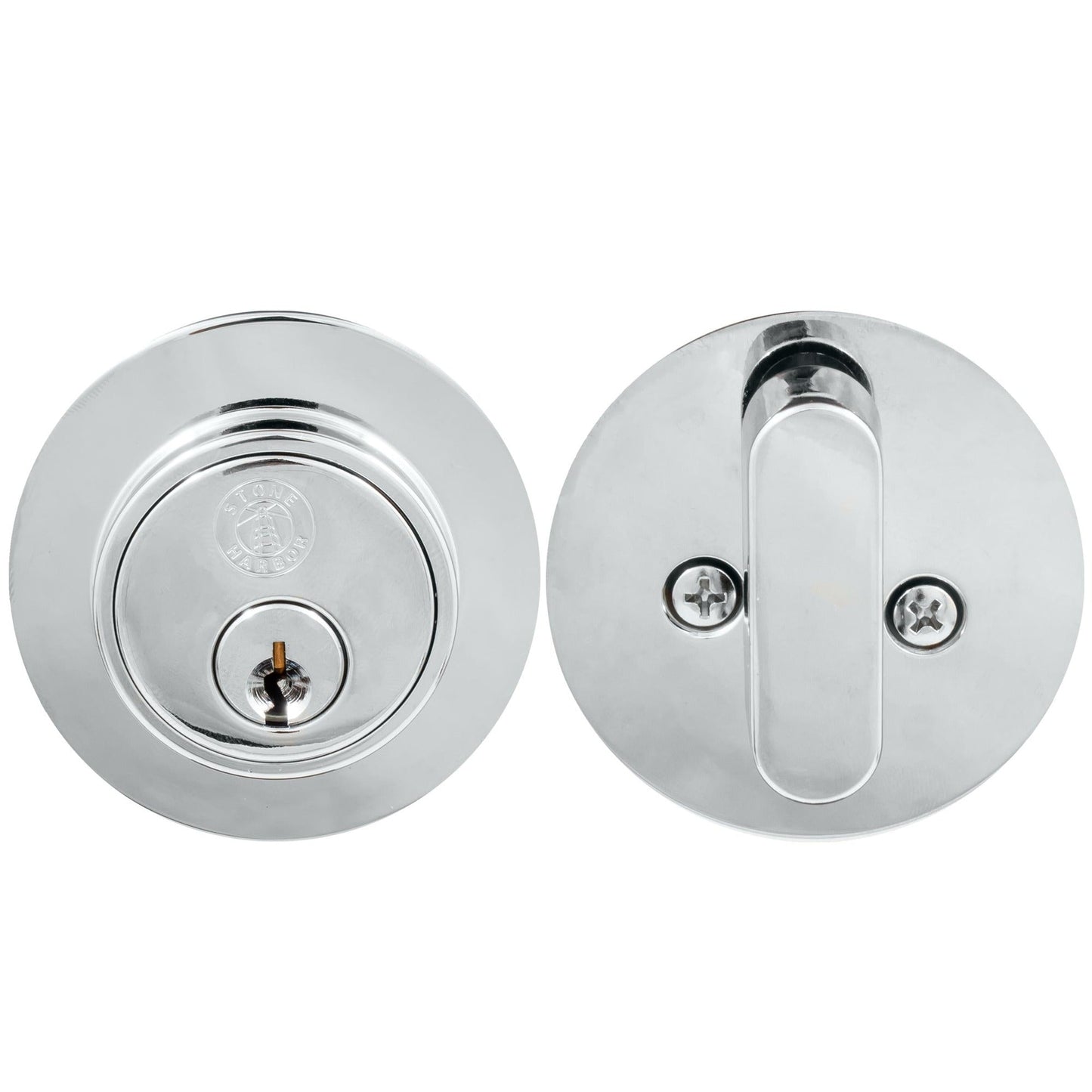 Contemporary Round Deadbolt
