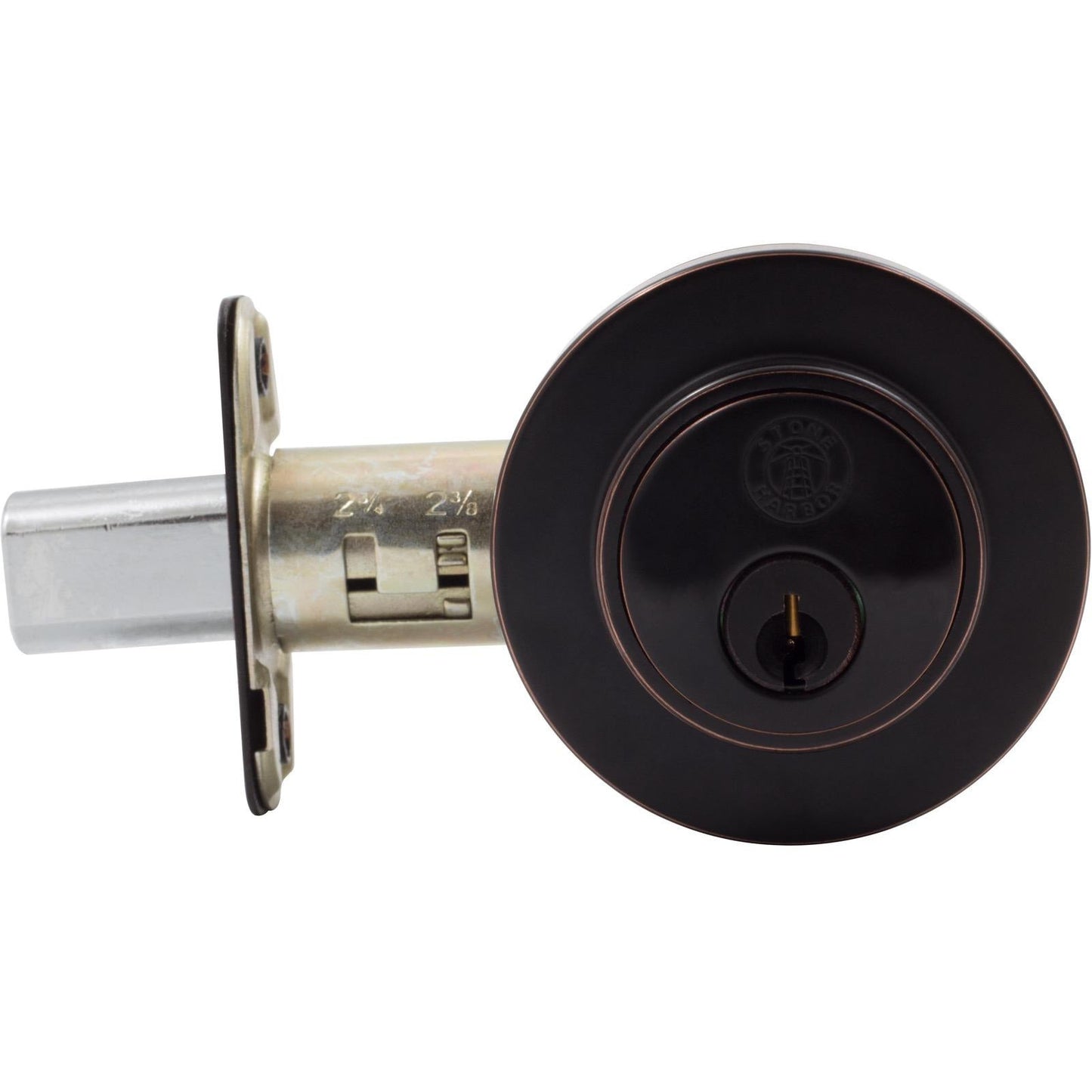 Contemporary Round Deadbolt