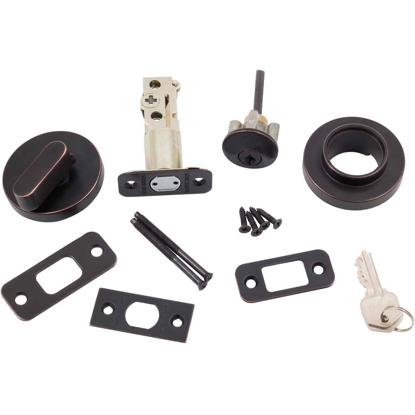 Contemporary Round Deadbolt