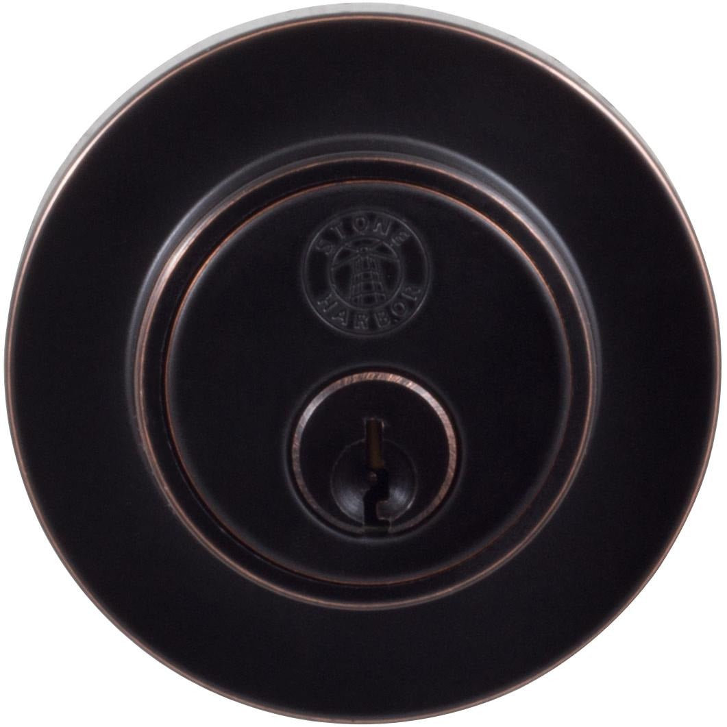 Contemporary Round Deadbolt