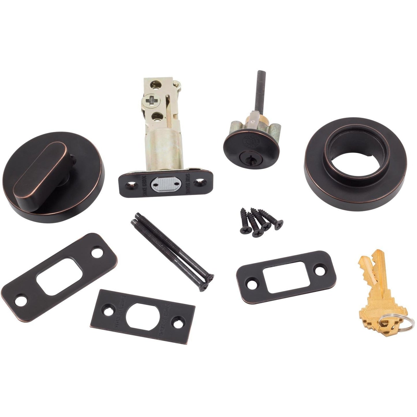 Contemporary Round Deadbolt