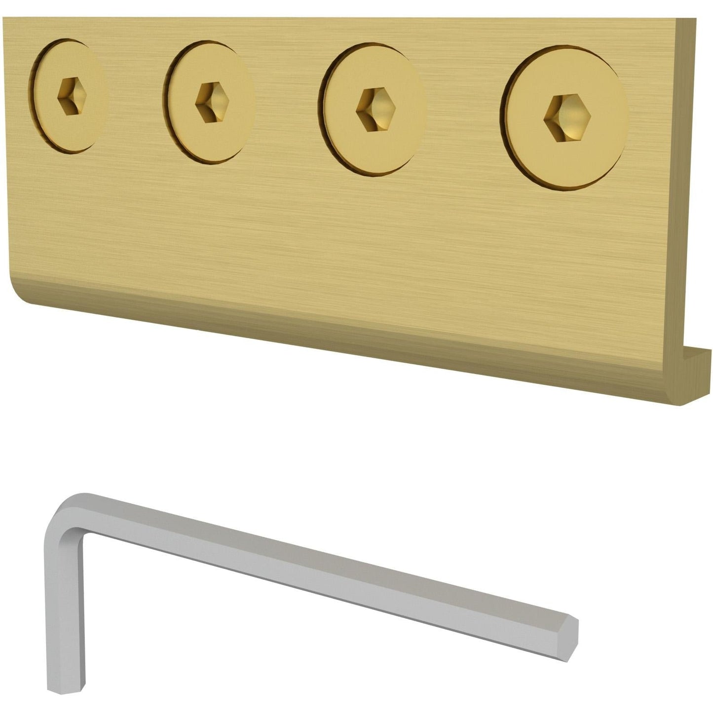 Connector Plate for Sliding Door Flat Track