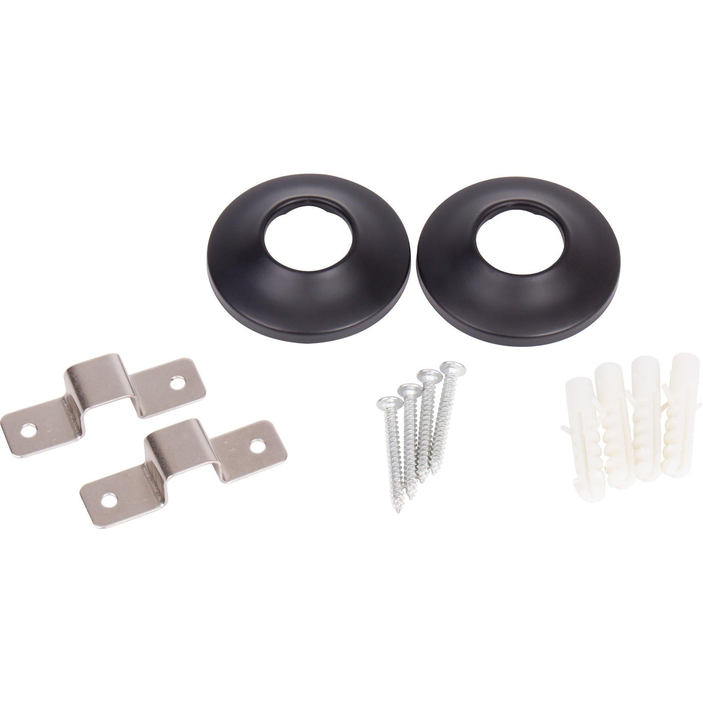 Concealed Screw Flange for Straight Shower Rod